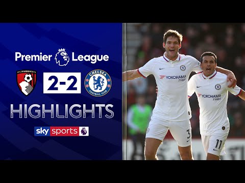 Bournemouth 2-2 Chelsea | Premier League