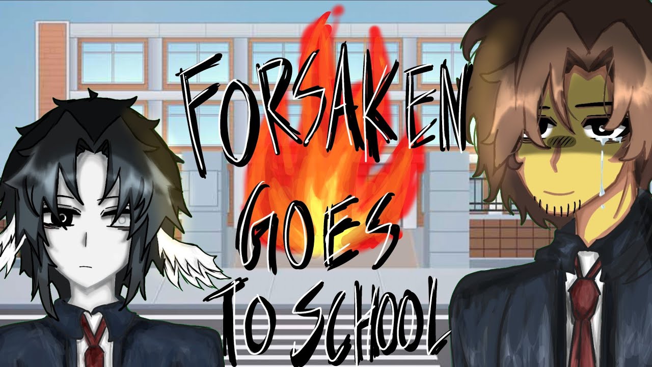 forsaken goes to school || my au || ship ||