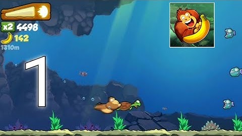 Banana Kong - Gameplay Walkthrough (iOS,Android) Part 1..