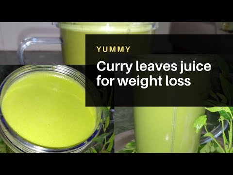 Curry leaves juice | karipatta juice for weight loss | herbal drink to stop hairfall