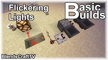 Flickering Lights - Basic Builds - Minecraft Java 1.14.4
