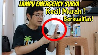 Review Lampu Emergency Mini | Lampu Emergency merk Surya