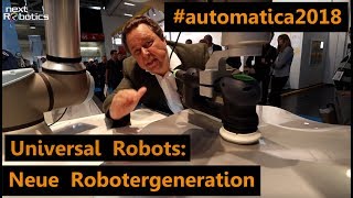 Universal Robots stellt neue Robotergeneration vor - Automatica 2018 LIVE