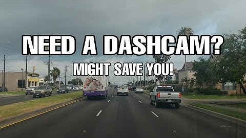 Testing a new Dashcam from VanTrue N2 Pro Dual 1080p Cameras