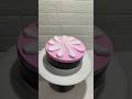 how to pink colour cake design #trending #unitedstates # #edit #ytshorts #yummy #youtubeshor