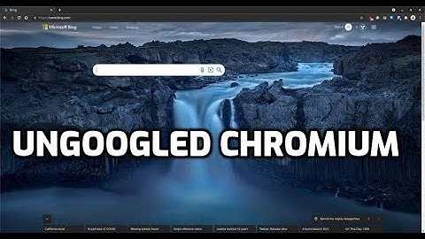 Ungoogled Chromium