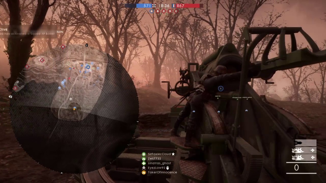 Using the Siege Howitzer