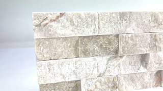 Linen Ledgestone panelized natural stone