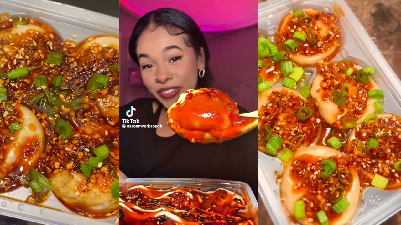 🥟 VIRAL DUMPLINGS MUKBANG 🥟 TIKTOK FOOD COMPILATION 