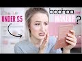 TESTING NEW BOOHOO MAKEUP (Glow Kit, Palettes, Lip Kit etc...) | Sophie Louise