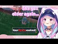 Aqua&#39;s subtle jab on Marine&#39;s age 【Hololive/ENG Sub】