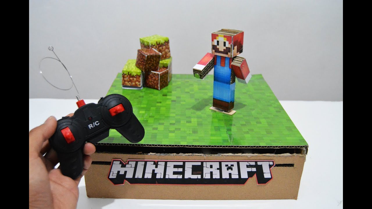 KEREN MEMBUAT GAME MINECRAFT SUPER MARIO DARI KARDUS 