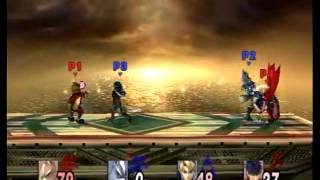 Super Smash Bros. Brawl - Random Wi-Fi Team Battles March 04 2013