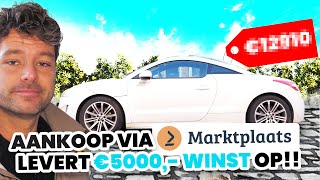 Aankoop via marktplaats levert €5000,- winst op!!