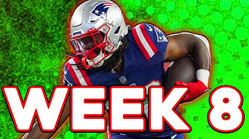 NFL DraftKings Picks + FanDuel Picks Week 8