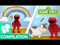 Sesame Street: Make Arts and Crafts with Elmo | Elmo's World Compilation!