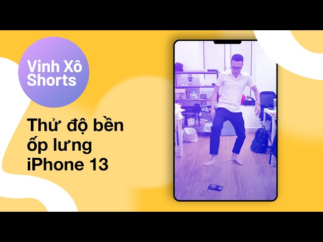Thử độ bền ốp lưng iPhone 13 #shorts