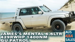 429 RWHP 6.6 LTR Duramax 1380NM Nissan Patrol GU 2005 Garrett Turbo