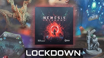 NEMESIS Lockdown - Detailed Unboxing ( On Table: High Quality 4K )