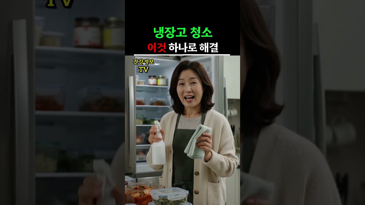 왜 냉장고 다 꺼내 청소하세요?