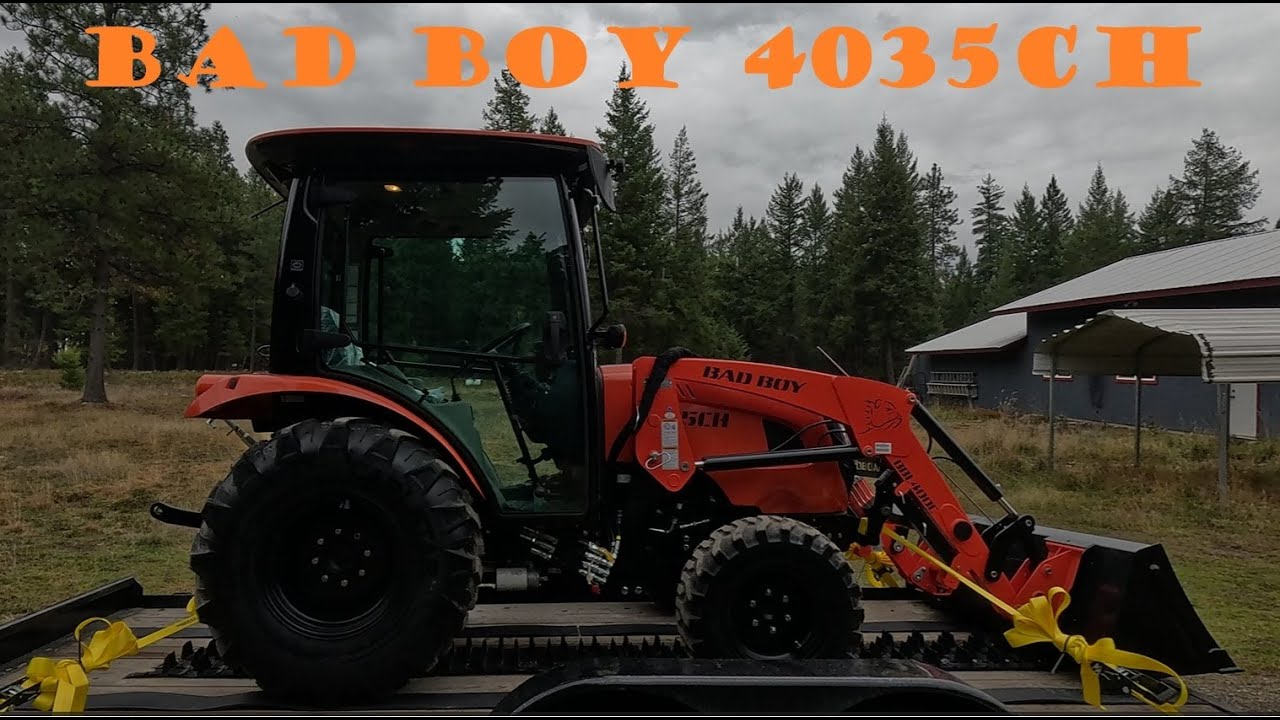 Новый трактор - Bad Boy 4035CH