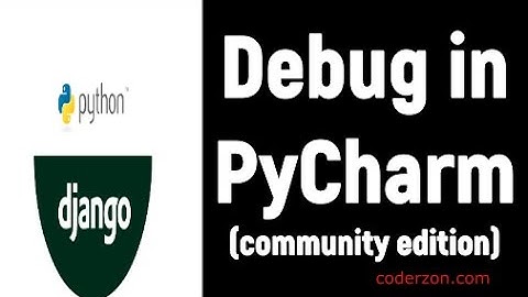 Django Debug in PyCharm IDE Community Edition
