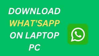Download lagu How To Install Whatsapp In Laptop  Download Whatsapp For Pc Mp3 Video Mp4