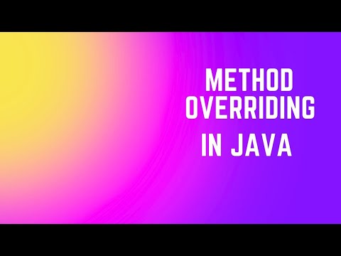 Method Overriding In Java | SDET | Interview Question |