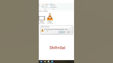 Delete Files permanently #windows #computer #recyclebin #file