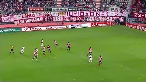 Estudiantes 1 - 2 River Plate Copa Sudamericana 2014