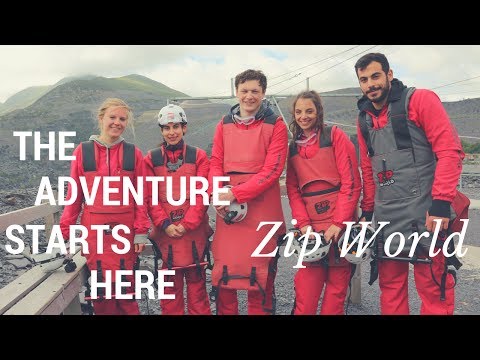 The Adventure Starts Here - Zip World Penrhyn Quarry