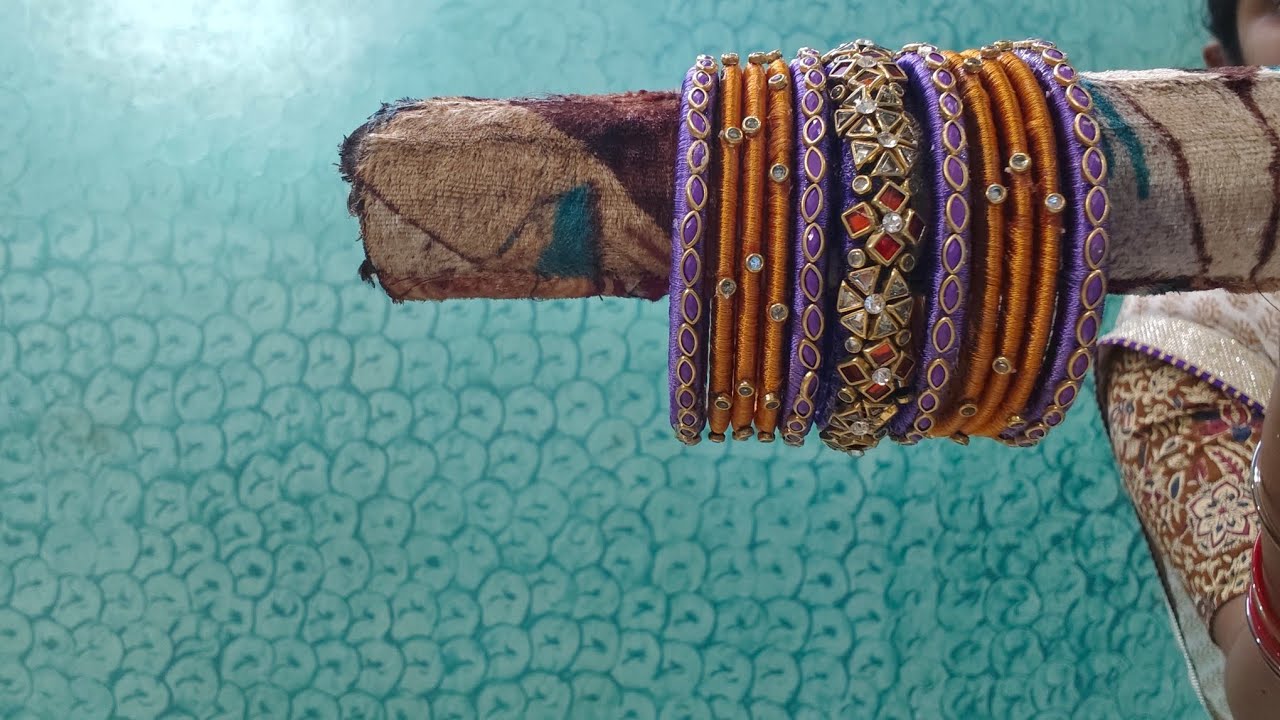 Making a thread bangles 