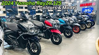 2024 Yamaha Ray ZR125 Hybrid All Colours & Model Full Comparison ❤️ Price & Graphics Difference ☑️