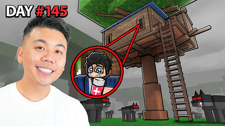 I Survived 99 Nights In a TREE HOUSE BASE