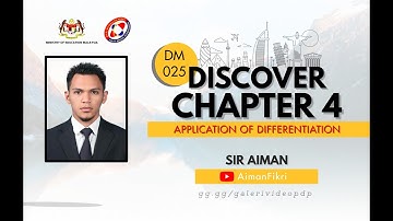 DM025 | 4.1 GRADIENT TANGENT NORMAL