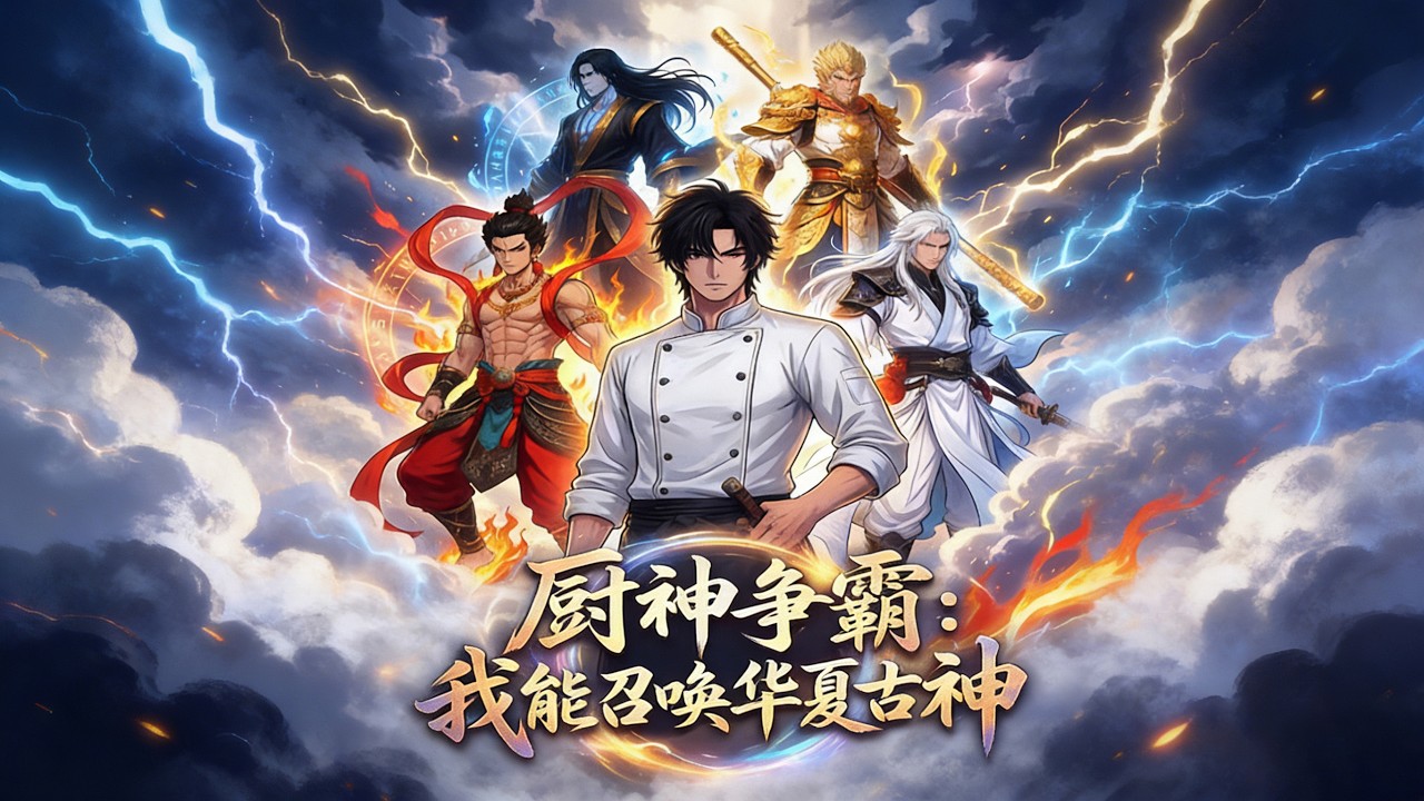 🔥现代厨神穿越厨艺定国运大陆！杂役竟是转世厨神，召唤华夏古神横扫全球赛场💥#tanglingling