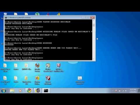 Roblox Robux Tix Hack Not Fake Youtube - how to hack any roblox account using windows command prompt