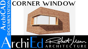 ArchiCAD corner window