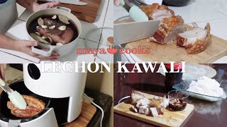 COOKING LECHON KAWALI USING AN ✨ AIR FRYER ✨ | Maya Cooks