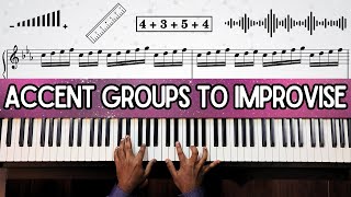 How to Improvise using Accented Phrases - Piano Tutorial