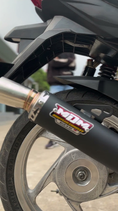 MDM MUFFLER CHORELET 2 | BLACK DOG SERIES #vario #MDMmufflerchorelet #viral #engker