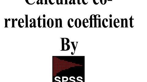 How to calculate correlation coefficient by spss(Bangla)