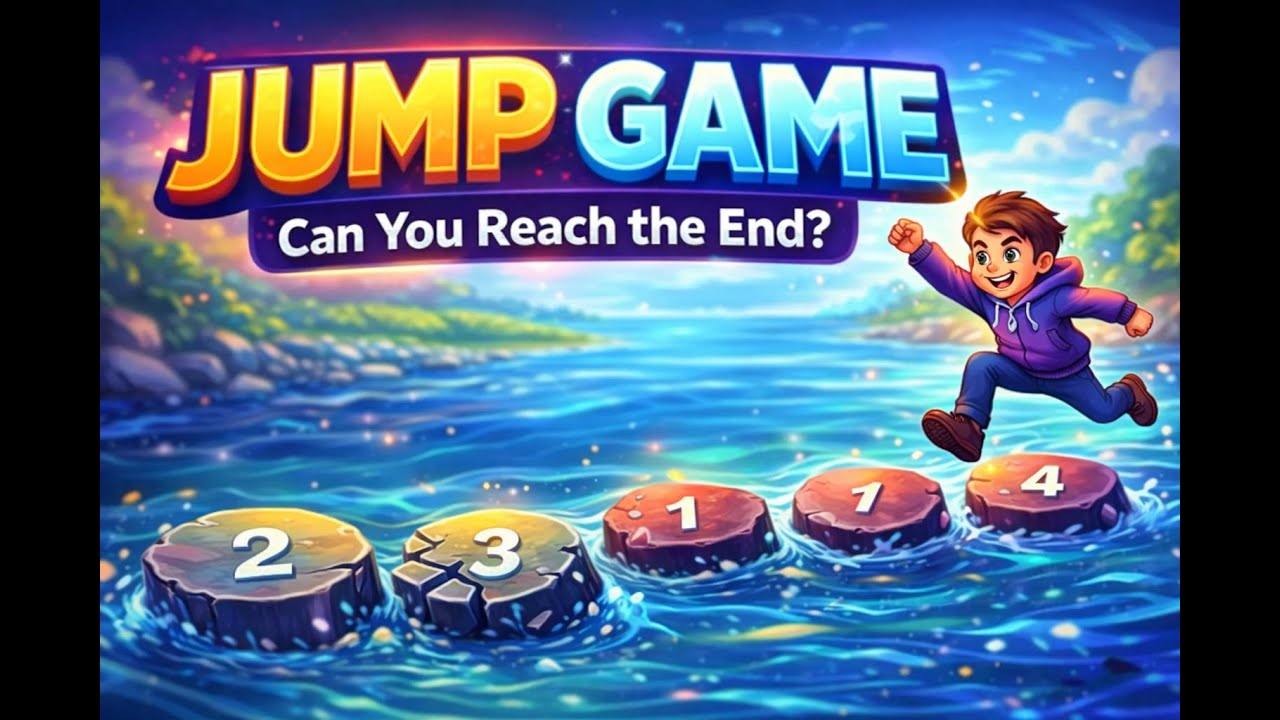 Jump Game Explained | Greedy Algorithm vs Brute Force - YouTube