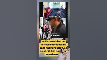gen halilintar kepada Aurel #aurelhermansyah #attahalilintar  #shorts #viralvideo #video #fyp