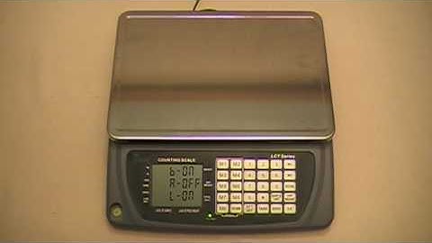 LW LCT Counting Scale Function Settings