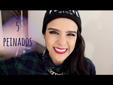 ¡5 PEINADOS MUY FÁCILES!   -DE LUNES A VIERNES-   ♥Yuya