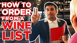 How to choose wine from a Bar or Restaurant