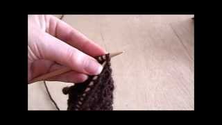 Knitting for Complete Beginners (10) - K2tog & P2tog