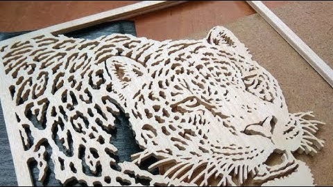 Jaguar - scroll saw project