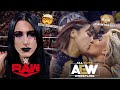 Rhea ripley injured  vacates title lesbians gone wild in aew  womens wrestling weekly